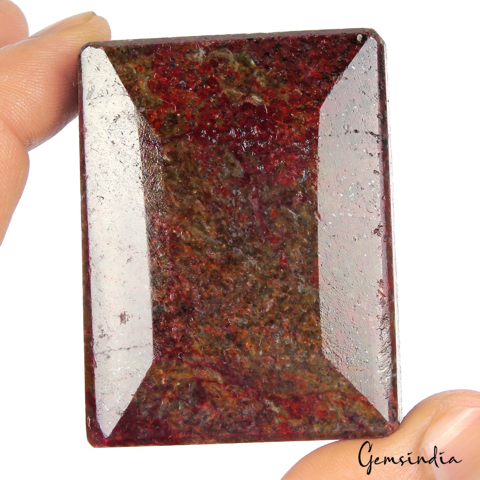1370 Ct Natural Red Ruby Rectangular Cut Earth Mined Museum Size Loose Gemstone
