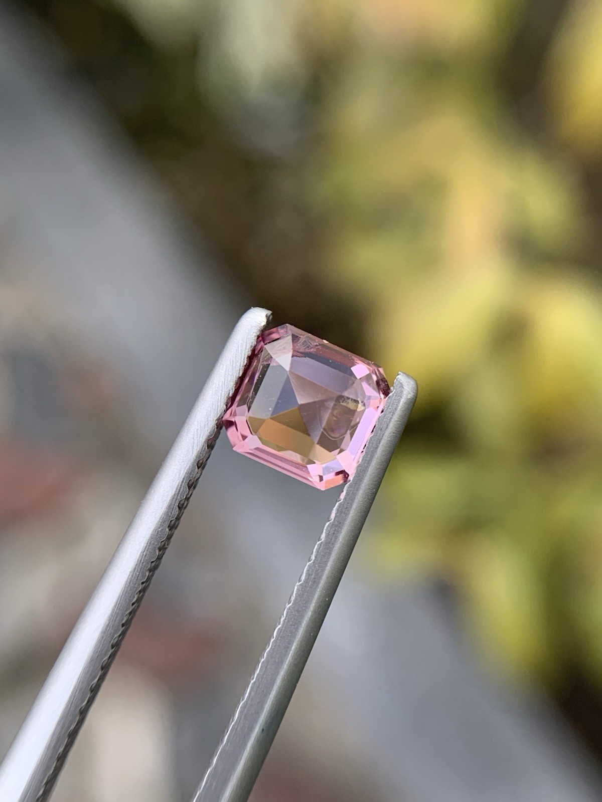 0.97ct Mahenge Spinel Octagon Cut GFCO Certified No Heat Tanzania Loose Gemstone