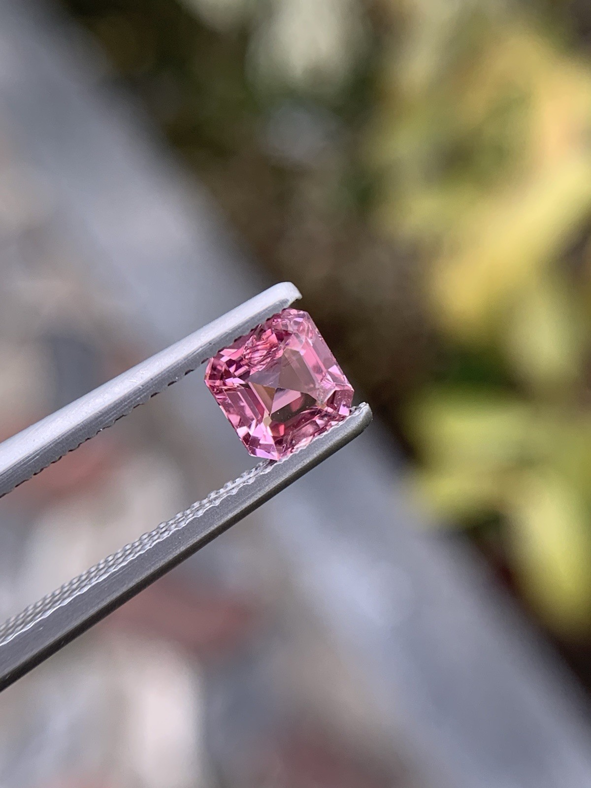 0.97ct Mahenge Spinel Octagon Cut GFCO Certified No Heat Tanzania Loose Gemstone