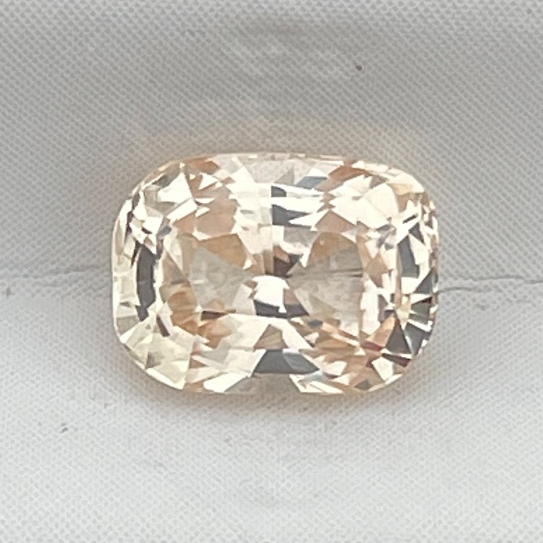 Natural Yellow Sapphire 1.07ct Cushion Cut | Madagascar | Loose Gemstone