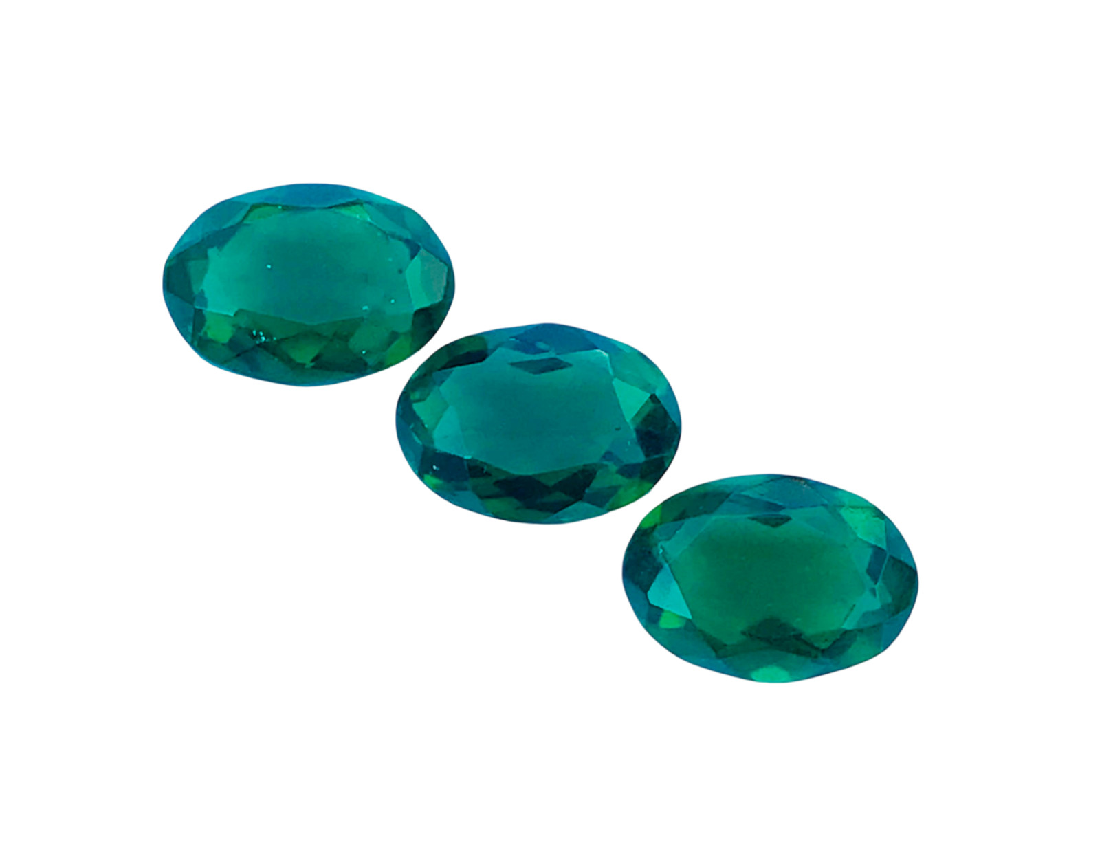 20 Pcs Faceted Emerald Hydro Quartz Loose Gemstone -6x8mm-10x20mm Approx.