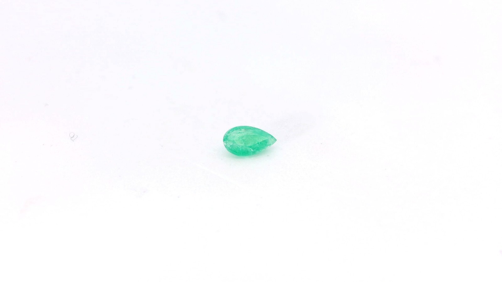 0.16ct Loose Pear Cut Genuine Natural Emerald 5.0 x 3.0 mm