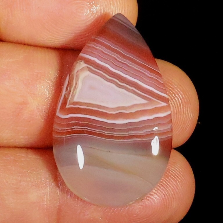 26 CT 5X20X33 mm GRADE NATURAL RED SUPERIOR AGATE PEAR CABOCHON GEMSTONE CC-278