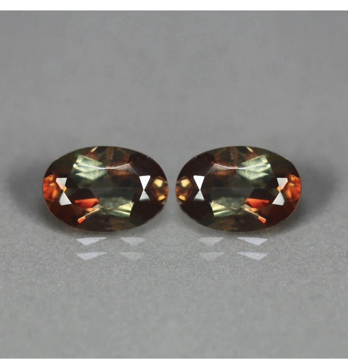 0.94 Cts_Natural Double Tone Color Brazilian Andalusite 6×4 mm