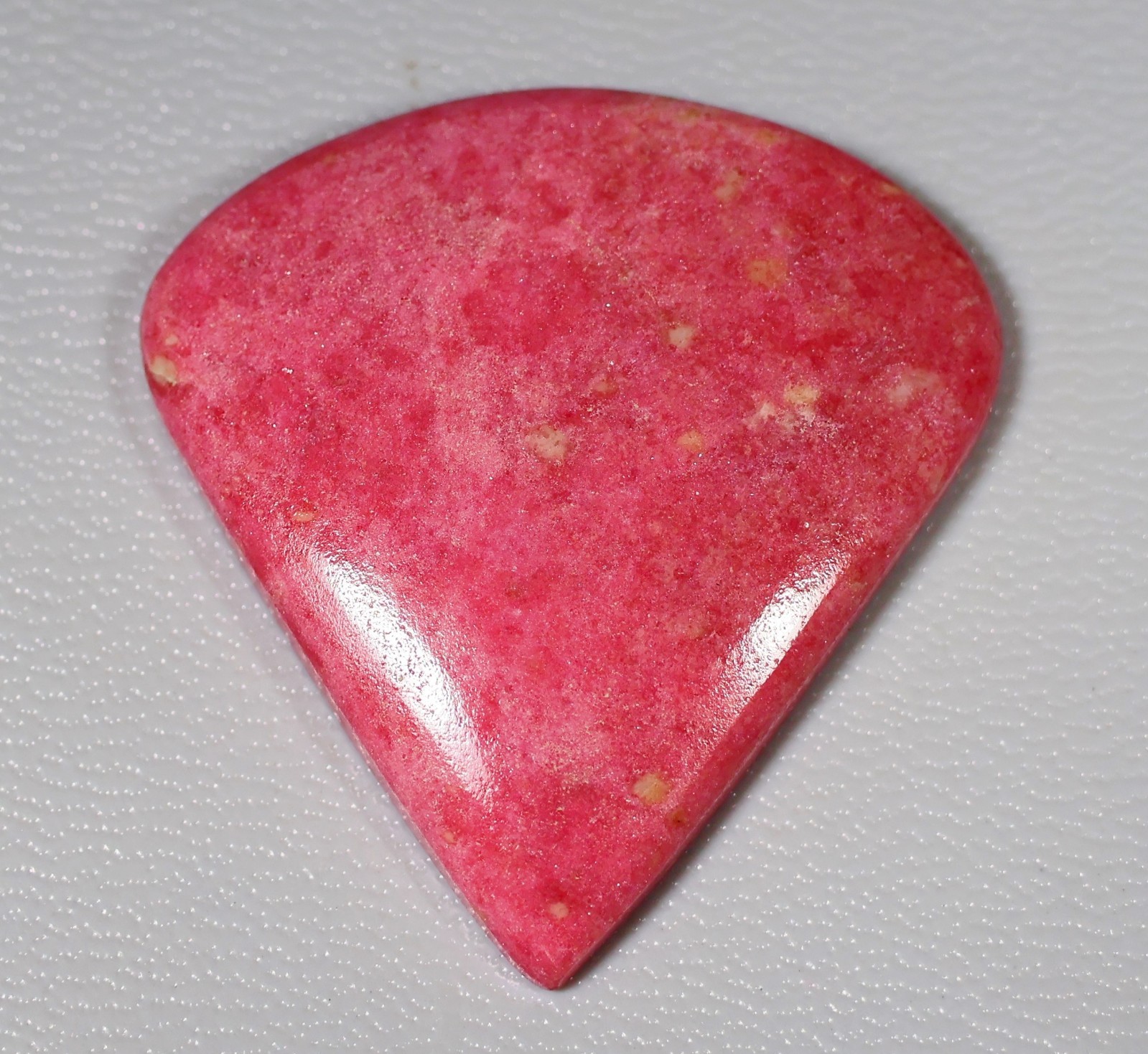 55 Ct 5X33X35 mm Natural Pink Thulite Rosaline Zoisite Cabochon Gemstone KH-166