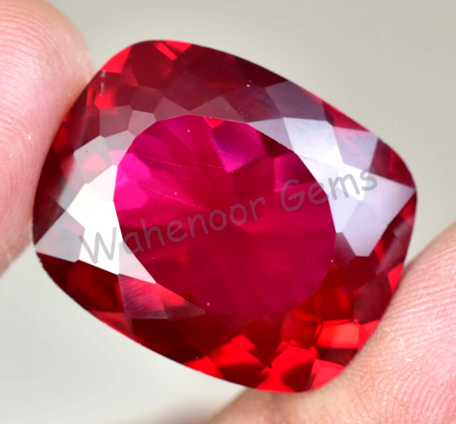 40.90 Ct Natural Blood Red Mozambique Ruby Stunning CERTIFIED Loose Gemstone
