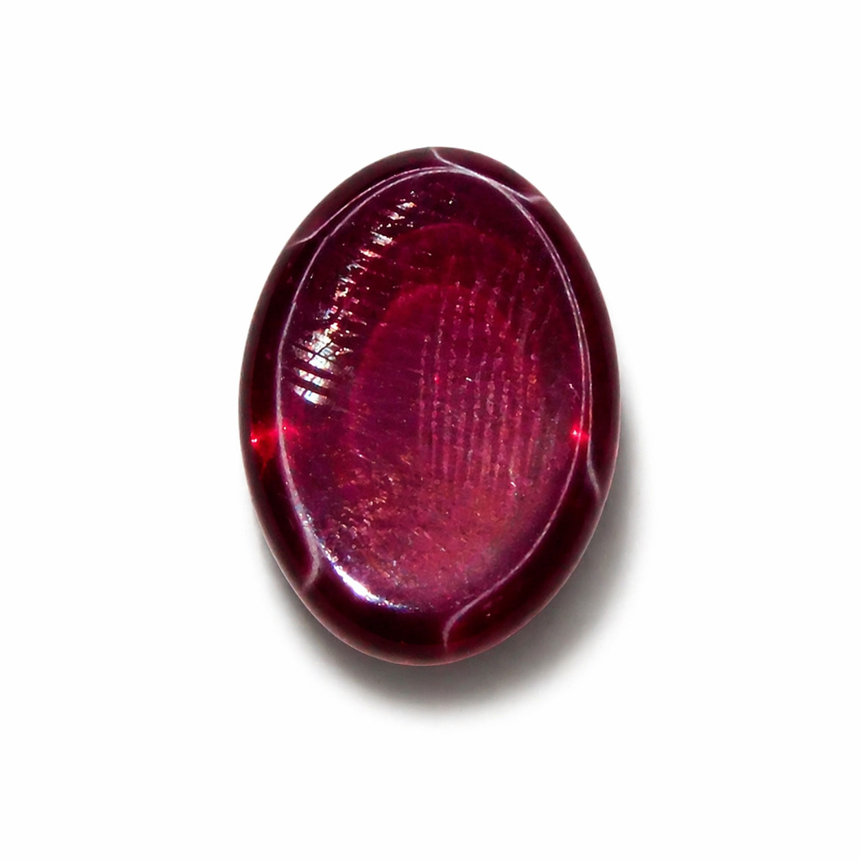 Natural RED Star Ruby Oval Shape 13 Ct Stunning CERTIFIED Gemstone Loose