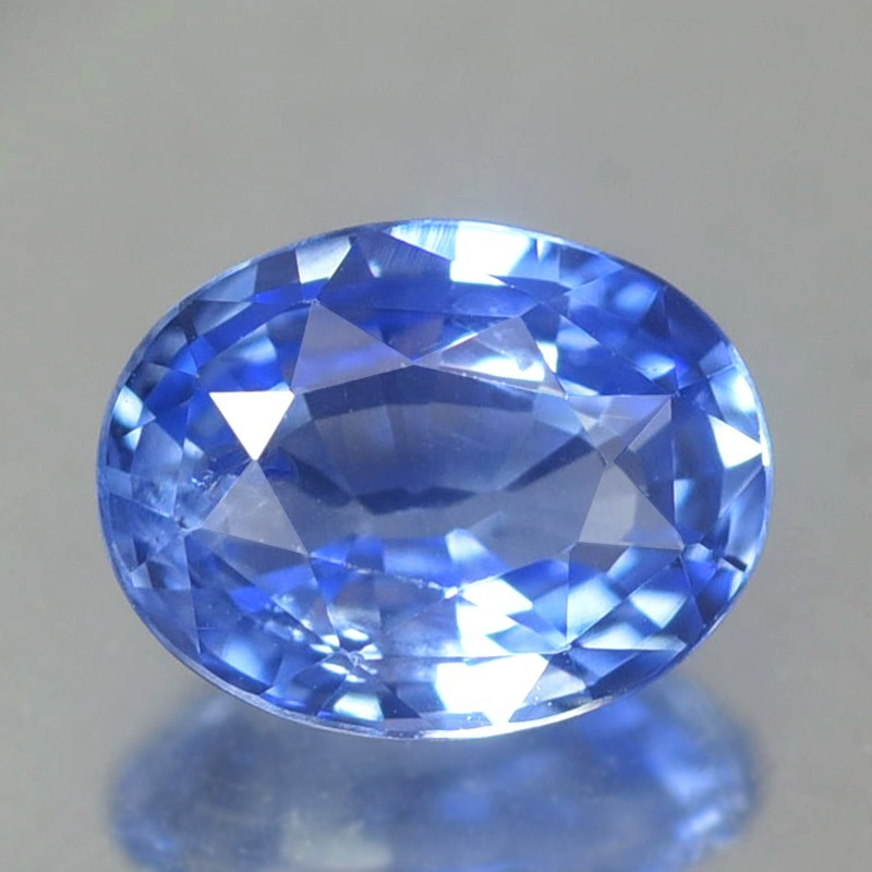 1.05CT GORGEOUS AA HEATED ONLY OVAL BLUE CEYLON SAPPHIRE NATURAL