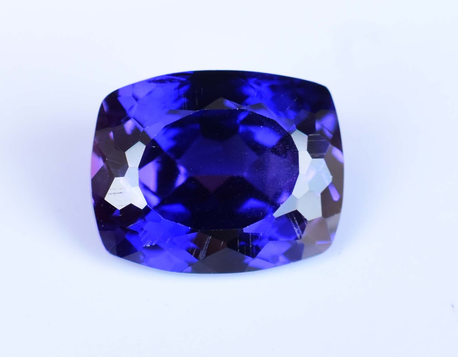 Natural Purple Blue Montana Sapphire 10.95 Ct Certified Flawless Loose Gemstone