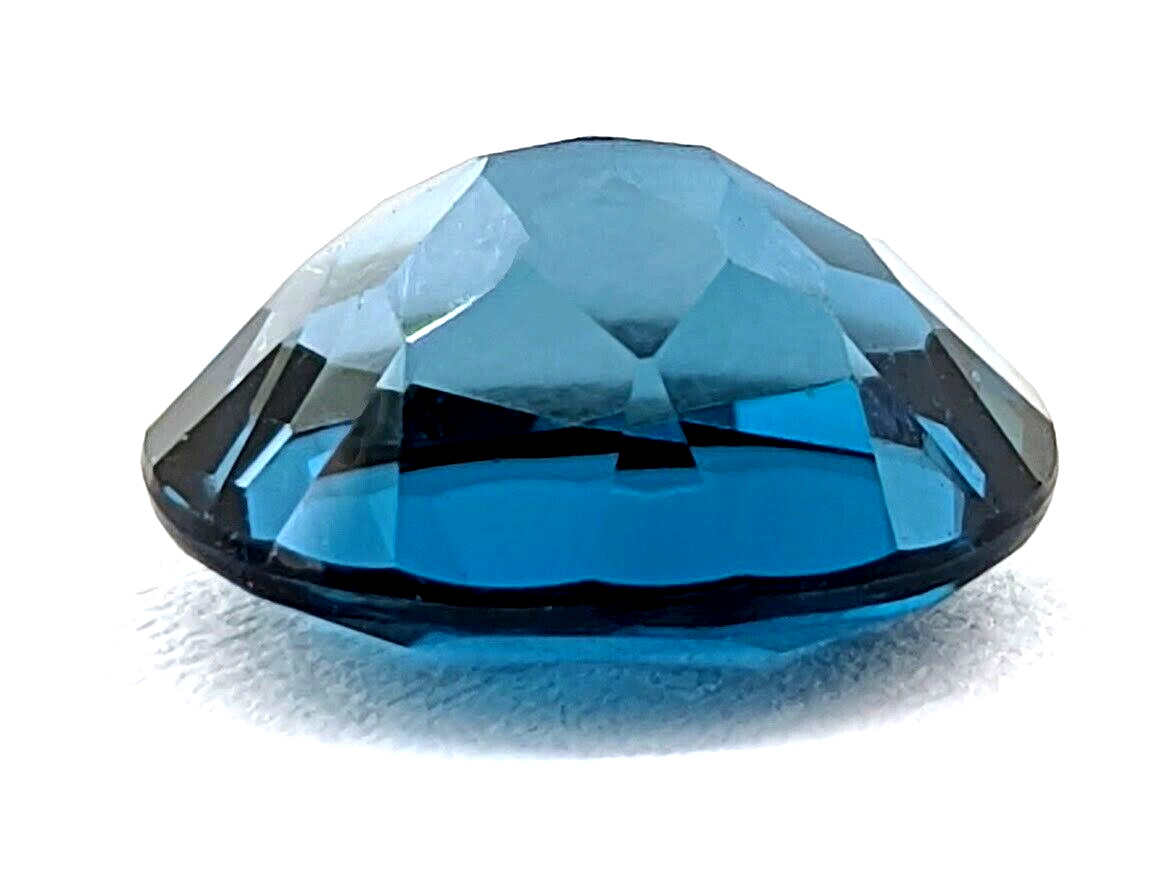5x3mm Natural London Blue Topaz Oval AAA+ Loose Gem Brazil