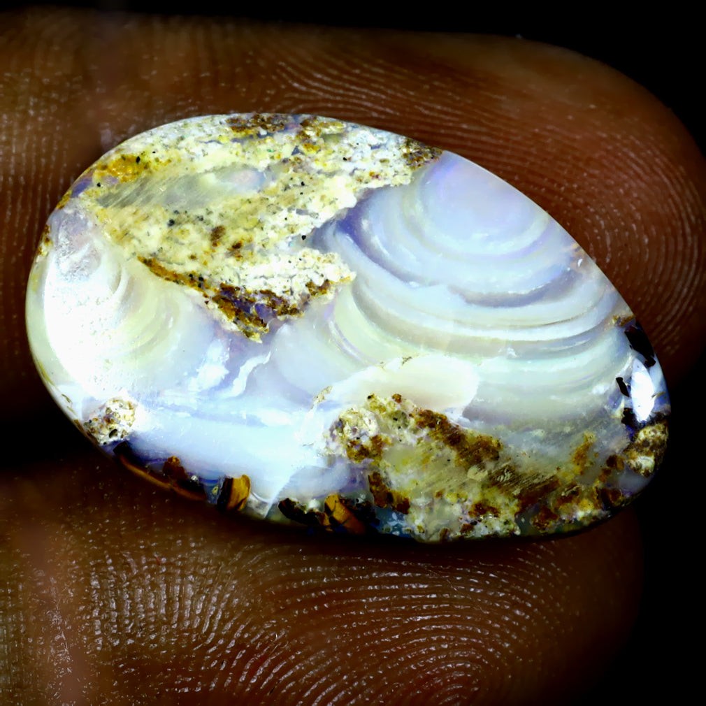 11.02 ct Romantic Fancy (24.29 x 15.37mm) Natural Australian Boulder Opal
