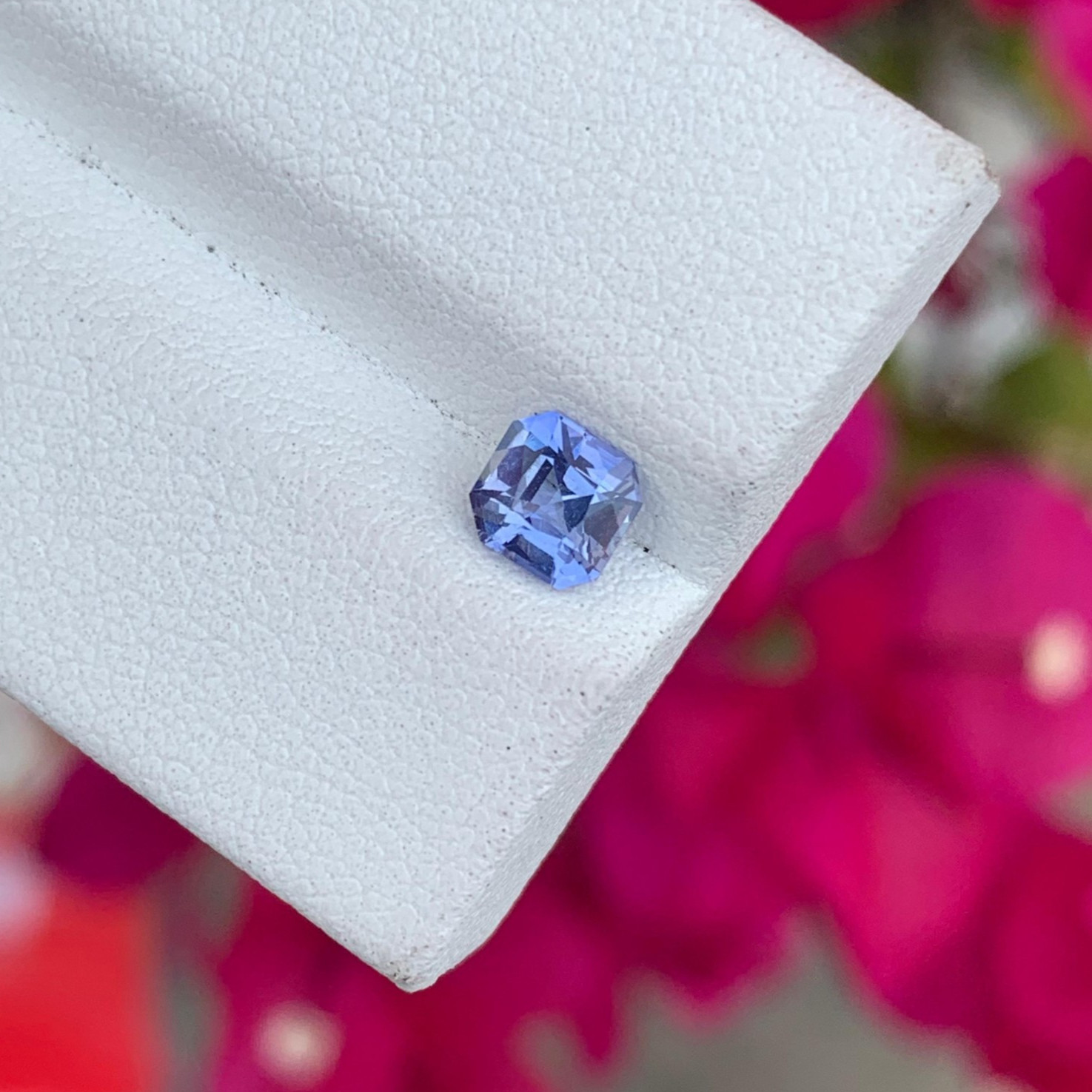 Certified 0.71 Cts Natural Eye Clean Color Change Sapphire Octagon SriLanka