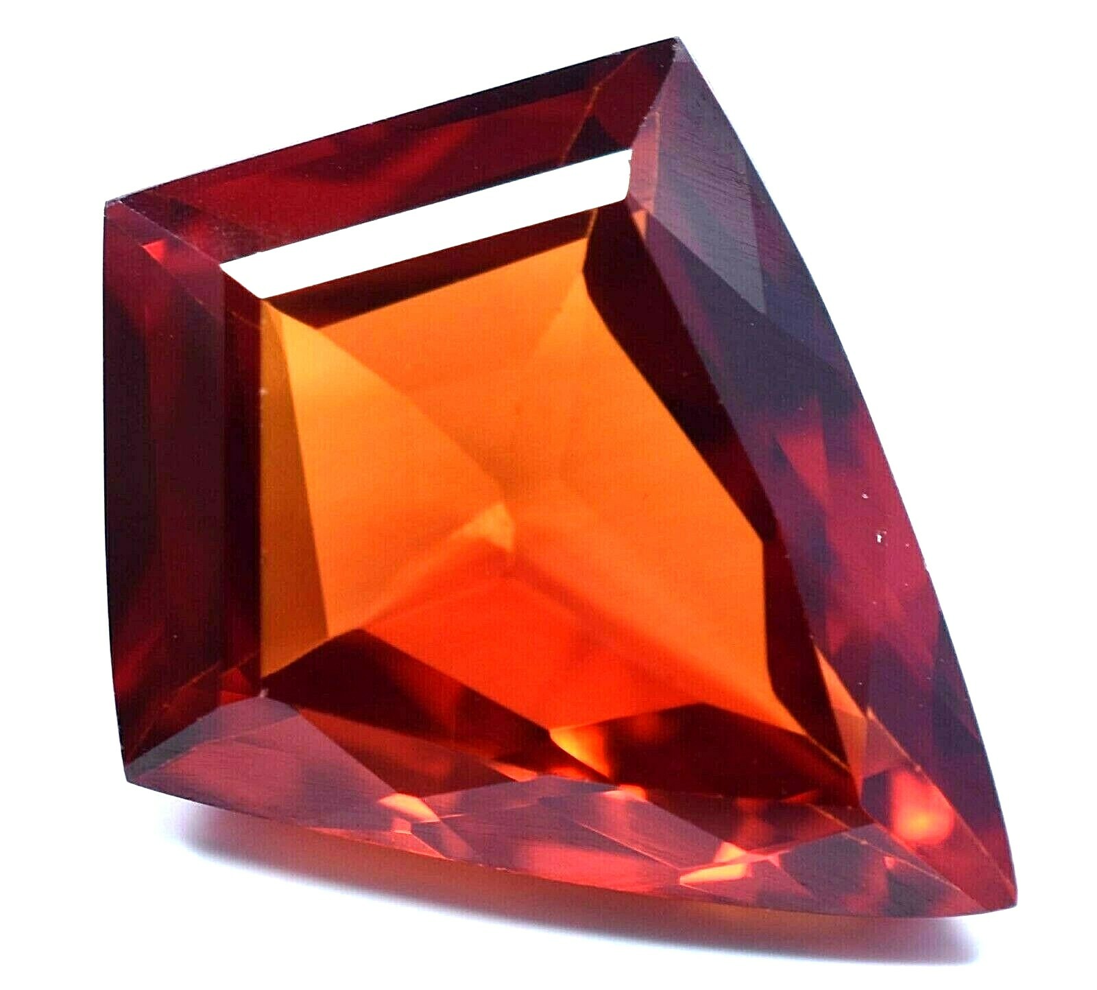 Dazzling Natural Ceylon Orange Sapphire 32.60 Ct Certified Fancy AAA+ Gemstone