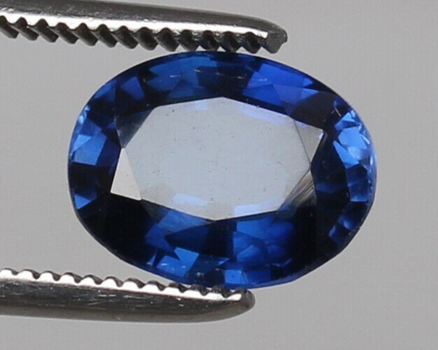 6.25 Ct AAA+ Natural Kashmiri Blue Sapphire Loose Gemstone Perfect Oval Cut
