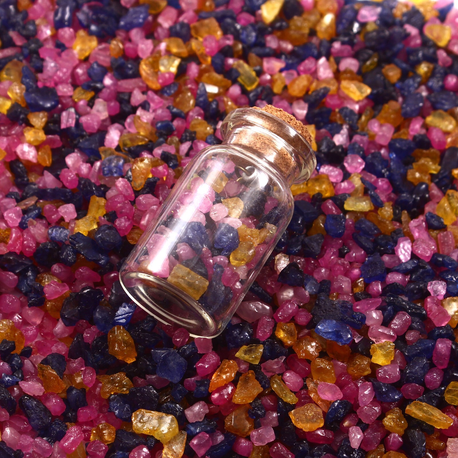 Natural Thailand Multi Mix Facet Grade Sapphire & Ruby Gemstone Rough Lot 200 Ct