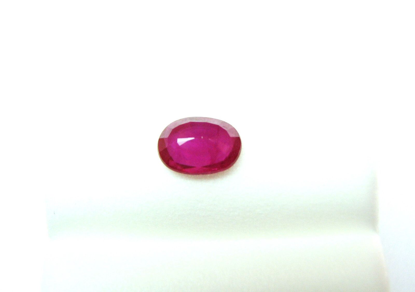 Natural Mined Loose Oval Deep Red Ruby 1 Pc 1.30 Cts 7.8 x5.9×2.8 MM LxWxD