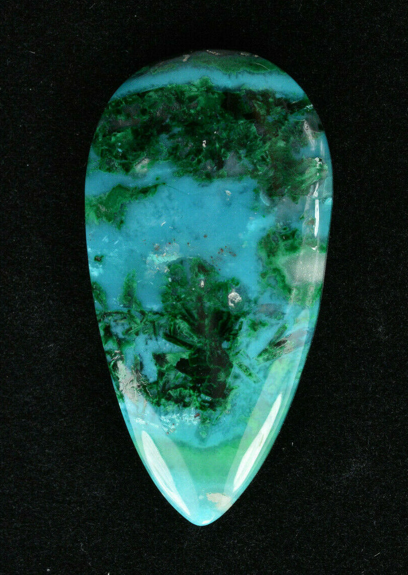 Gem Silica Chrysocolla Malachite Inspiration Mine Arizona 49.37ct